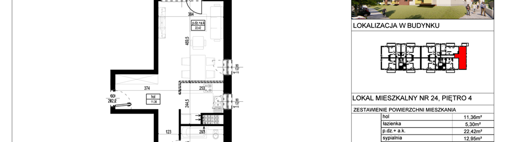Mieszkanie w inwestycji: Wólczańska 248 - etap II