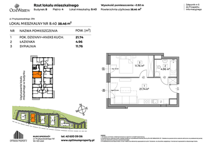 Mieszkanie w inwestycji: Och!Widzew