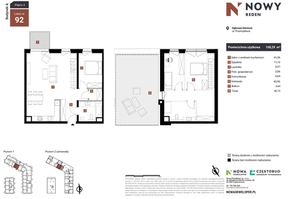 Mieszkanie w inwestycji: Nowy Reden