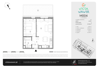 Mieszkanie w inwestycji: Vista Wawer