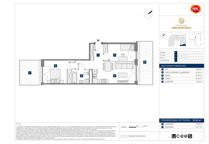Mieszkanie w inwestycji: Apartamenty Park Matecznego Etap 2.2