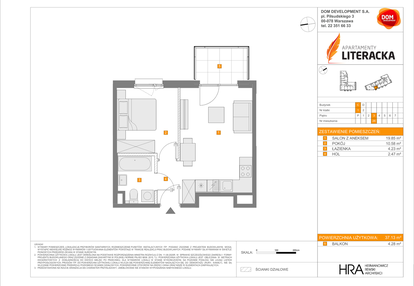 Mieszkanie w inwestycji: Apartamenty Literacka etap 2