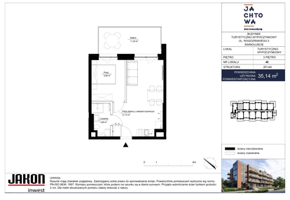 Mieszkanie w inwestycji: Jachtowa