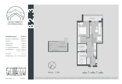 Mieszkanie w inwestycji: Apartamenty Czarnoleska