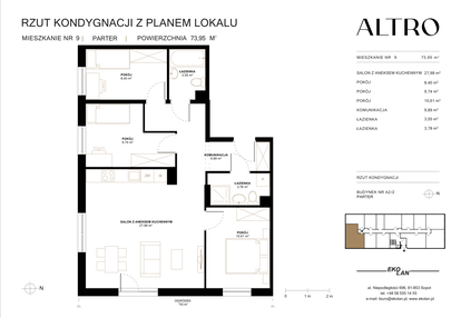 Mieszkanie w inwestycji: Altro A2/2