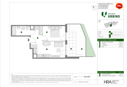 Mieszkanie w inwestycji: Osiedle Urbino etap 5