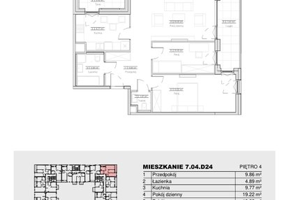 Mieszkanie w inwestycji: Ogrody Andersa II