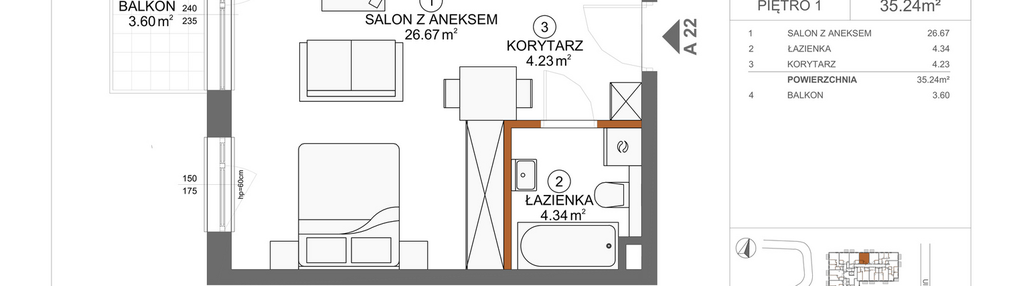 Mieszkanie w inwestycji: Apartamenty Rusałki