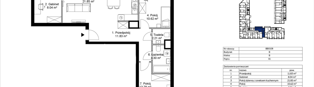 Mieszkanie w inwestycji: Awangarda Mogilska