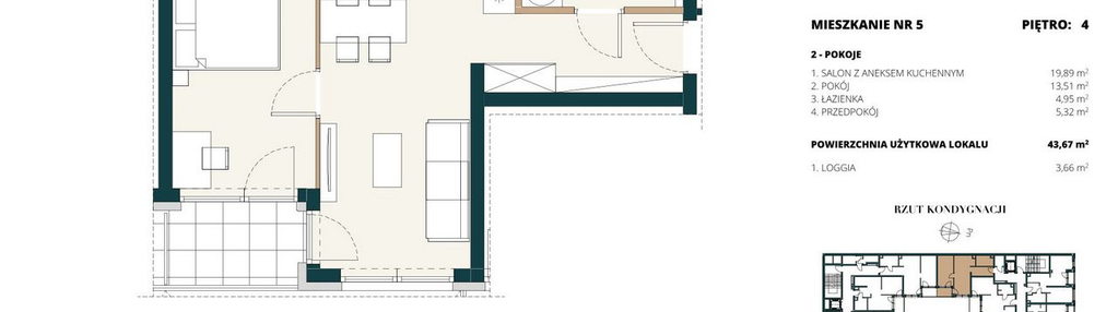 Mieszkanie w inwestycji: Przy Placu Wolności