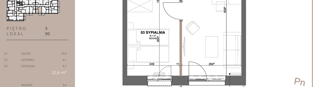 Mieszkanie w inwestycji: BETWEEN