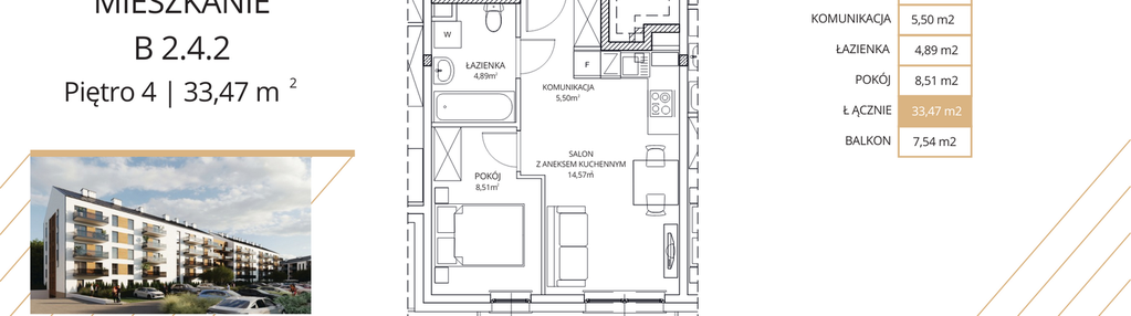 Mieszkanie w inwestycji: Apartamenty Nowe Miasto