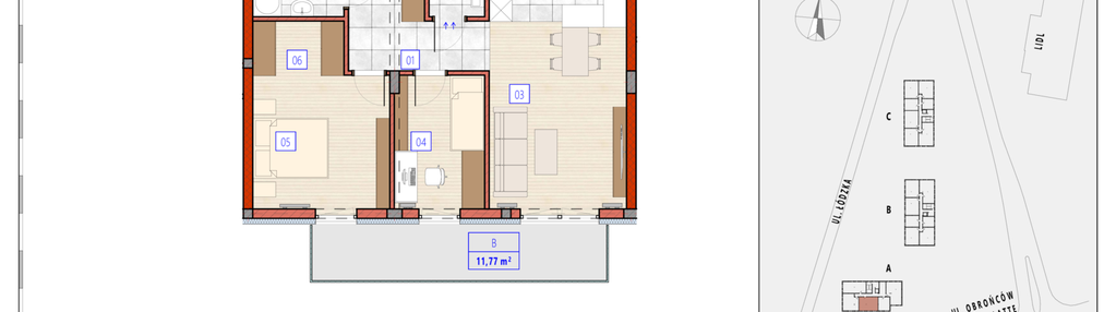 Mieszkanie w inwestycji: Łódzka Osiedle