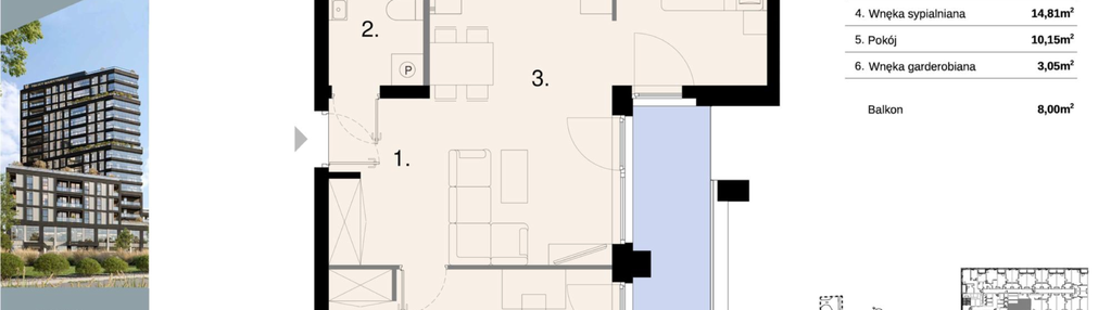 Mieszkanie w inwestycji: Sky Trust etap II - apartamenty inwestycyjne 23% VAT PRS