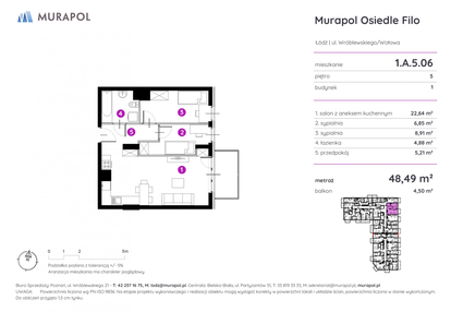 Mieszkanie w inwestycji: Murapol Osiedle Filo