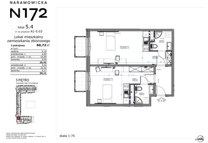 Mieszkanie w inwestycji: Naramowicka 172