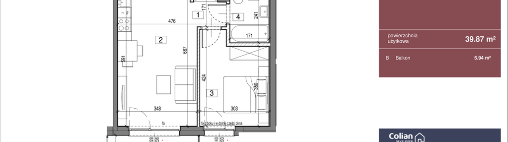 Mieszkanie w inwestycji: Goplana budynek G