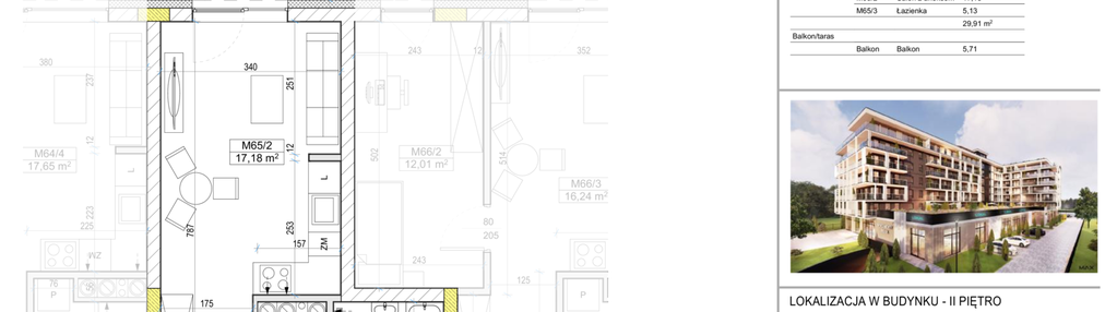 Mieszkanie w inwestycji: Apartamenty Widok Włoszczowa