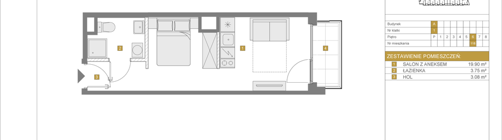 Mieszkanie w inwestycji: Apartamenty Grzybowska 11