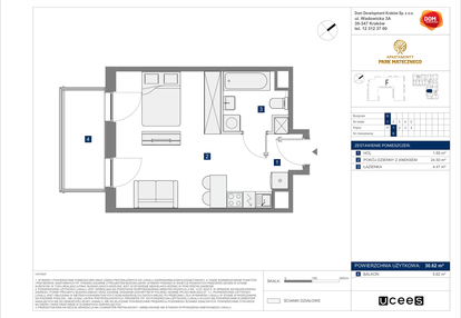 Mieszkanie w inwestycji: Apartamenty Park Matecznego Etap 2