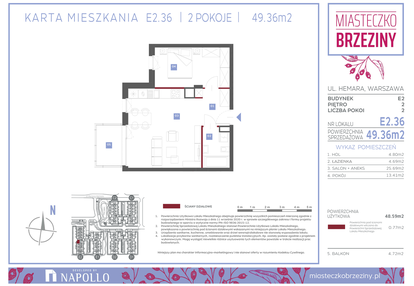 Mieszkanie w inwestycji: Miasteczko Brzeziny II