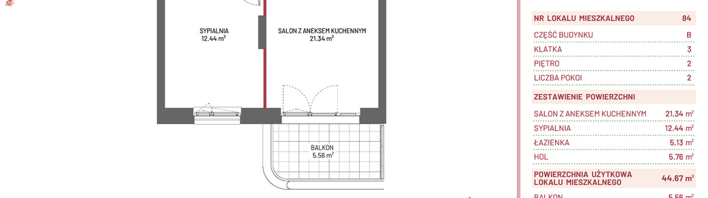 Mieszkanie w inwestycji: Omulewska