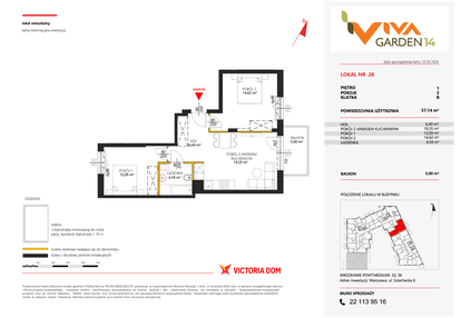 Mieszkanie w inwestycji: Viva Garden 14