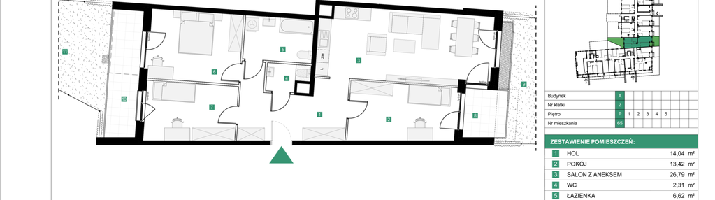 Mieszkanie w inwestycji: Osiedle Międzyleska - etap III