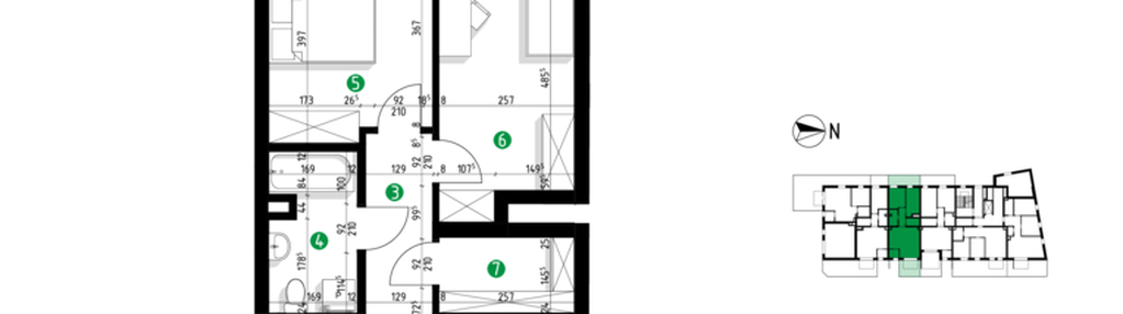 Mieszkanie w inwestycji: Parkowa 6B - ETAP II