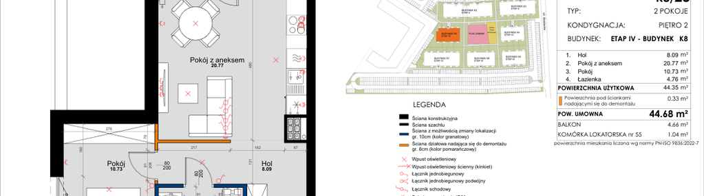 Mieszkanie w inwestycji: Kleszczewo Park - etap IV