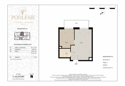 Mieszkanie w inwestycji: Podlesie
