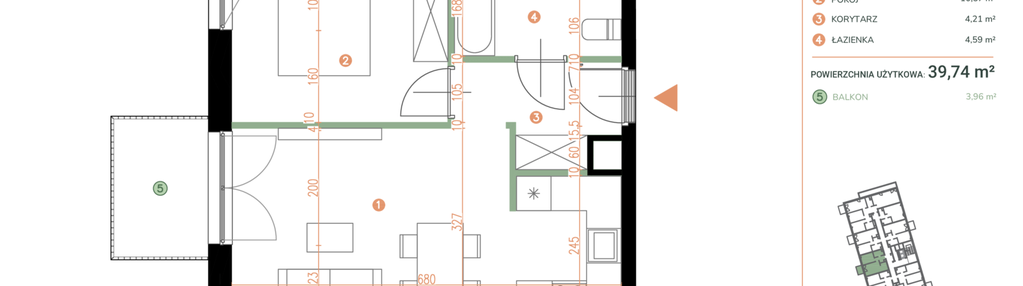 Mieszkanie w inwestycji: Casa Feliz Portowa II