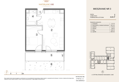 Mieszkanie w inwestycji: Waterlane Vibe