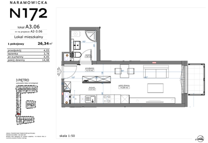 Mieszkanie w inwestycji: Naramowicka 172
