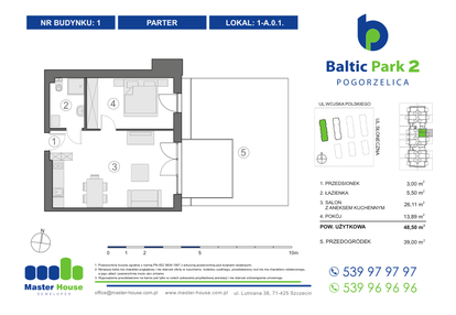 Mieszkanie w inwestycji: Baltic Park 2 Pogorzelica bud. 1 i 2