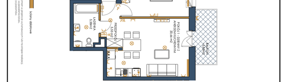 Mieszkanie w inwestycji: Szymanów Dom i Natura