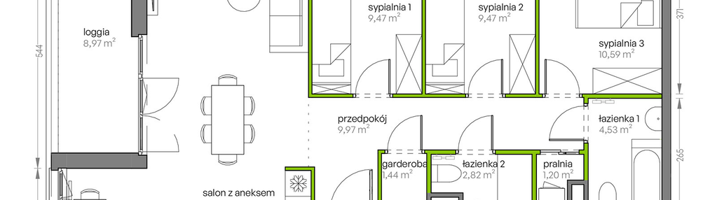 Mieszkanie w inwestycji: City Vibe