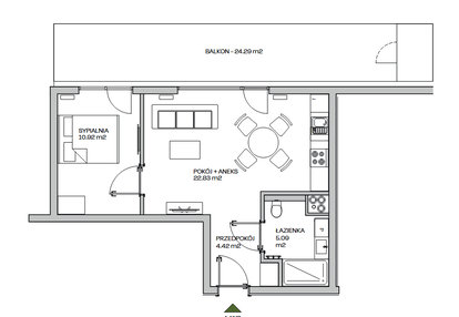 Mieszkanie w inwestycji: Zielona Marina - Apartamenty inwestycyjne