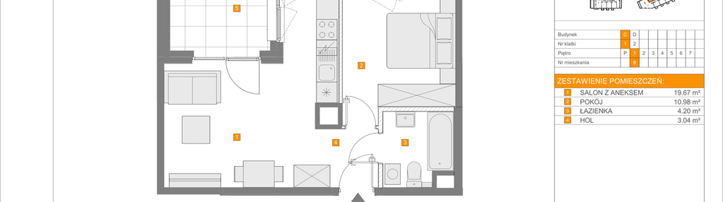 Mieszkanie w inwestycji: Apartamenty Literacka etap 2