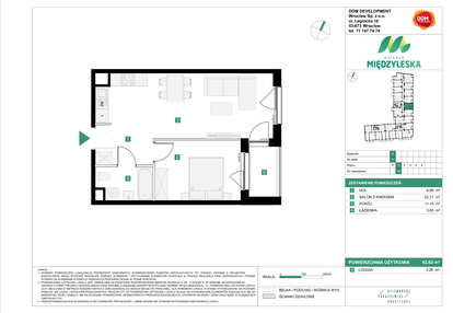 Mieszkanie w inwestycji: Osiedle Międzyleska - etap III