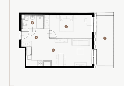 Mieszkanie w inwestycji: Tuwima Apartments