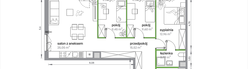 Mieszkanie w inwestycji: Sochaczewska Vita