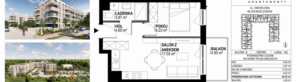 Mieszkanie w inwestycji: Nova Dworcowa