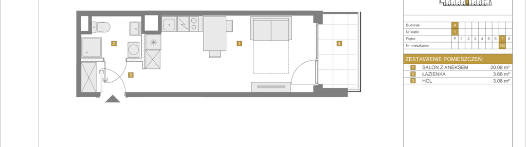 Mieszkanie w inwestycji: Apartamenty Grzybowska 11