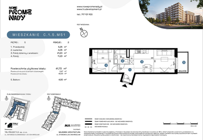 Mieszkanie w inwestycji: Nowe Promenady etap II