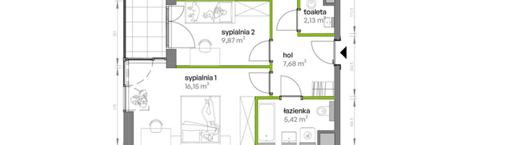 Mieszkanie w inwestycji: Ptasia Vita