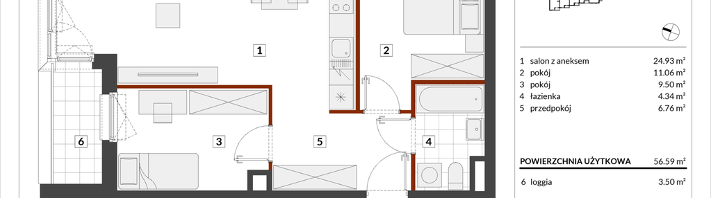 Mieszkanie w inwestycji: Warszawski Świt etap XII