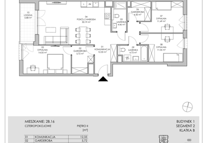 Mieszkanie w inwestycji: Skwer Harmonia II
