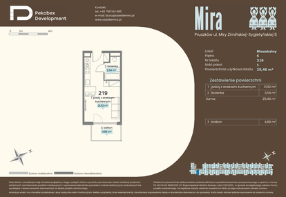 Mieszkanie w inwestycji: Mira
