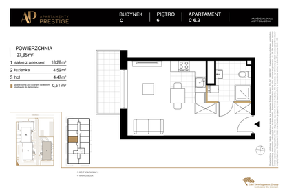 Mieszkanie w inwestycji: Apartamenty Prestige etap 2